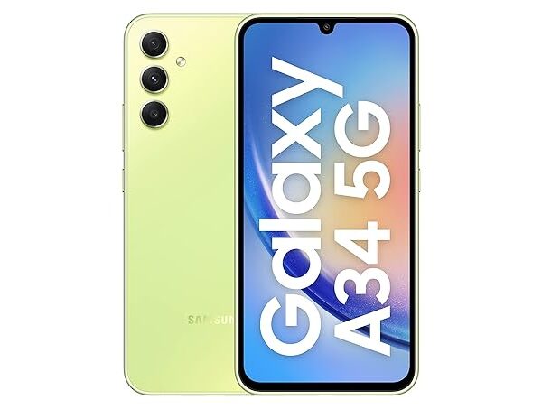 SAMSUNG A34 5G (128/8) GB: Awesome Lime