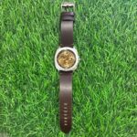 F🔥ssil Automatic Brown leather belt Watch