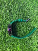 Rich🔥rd Mi🔥lie Wood Grain & Green Silicon Strap Belt Watch - Image 3