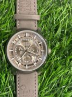 M🔥nt Bl🔥nc Grey Belt Watch - Image 3