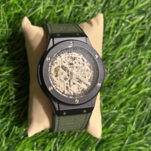 H🔥bl🔥t Automatic Green Watch