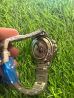 R🔥lex Submariner Silver & Black Automatic Watch - Image 3