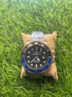 R🔥lex Submariner Silver & Black Automatic Watch