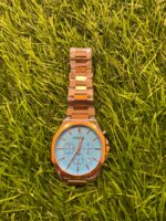 F🔥ssil dual-tone Gold & Ice Blue watch - Image 2