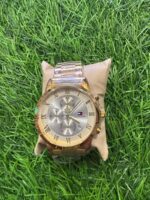 T🔥mmy Hil🔥iger golden chain watch