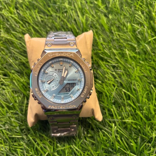 C🔥si🔥 G-Sh🔥ck world time chain watch