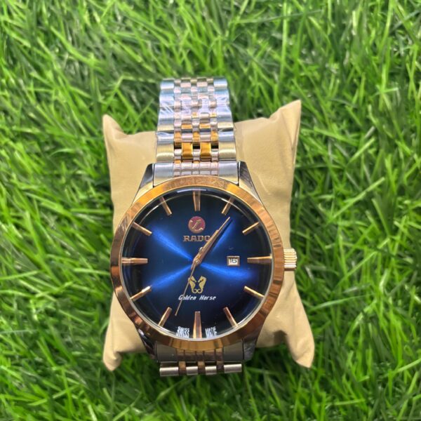 R🔥do dual tone chain watch