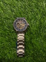 T🔥mmy Hil🔥iger Automatic Silver Chain watch - Image 2