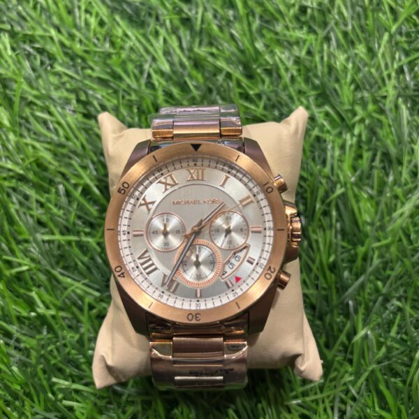 Mich🔥el K🔥rs dual Chronograph Rose Gold & Silver watch (premium quality)
