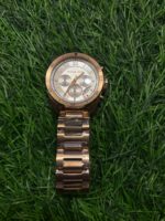 Mich🔥el K🔥rs dual Chronograph Rose Gold & Silver watch (premium quality) - Image 2