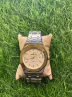 A🔥dem🔥rs Pig🔥et dual tone chain watch