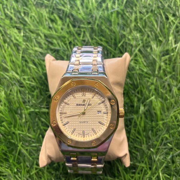 A🔥dem🔥rs Pig🔥et dual tone chain watch