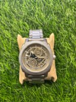 F🔥ssil Automatic Grey Chain watch