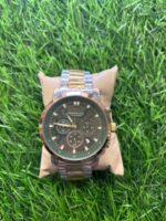 M🔥nt Bl🔥nc Dual Tone (Gold, Silver & Green) watch