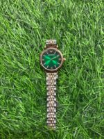 Emp🔥rio Arm🔥ni Dual Tone (Rose Gold, Silver & Green) watch - Image 2