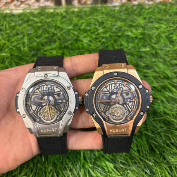 H🔥bl🔥t Belt watches Silver/ Rose Gold Colour