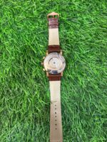 C🔥rtier automatic brown leather belt watch - Image 2