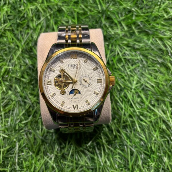 T🔥ss🔥t Automatic dual tone (Gold and Silver) watch