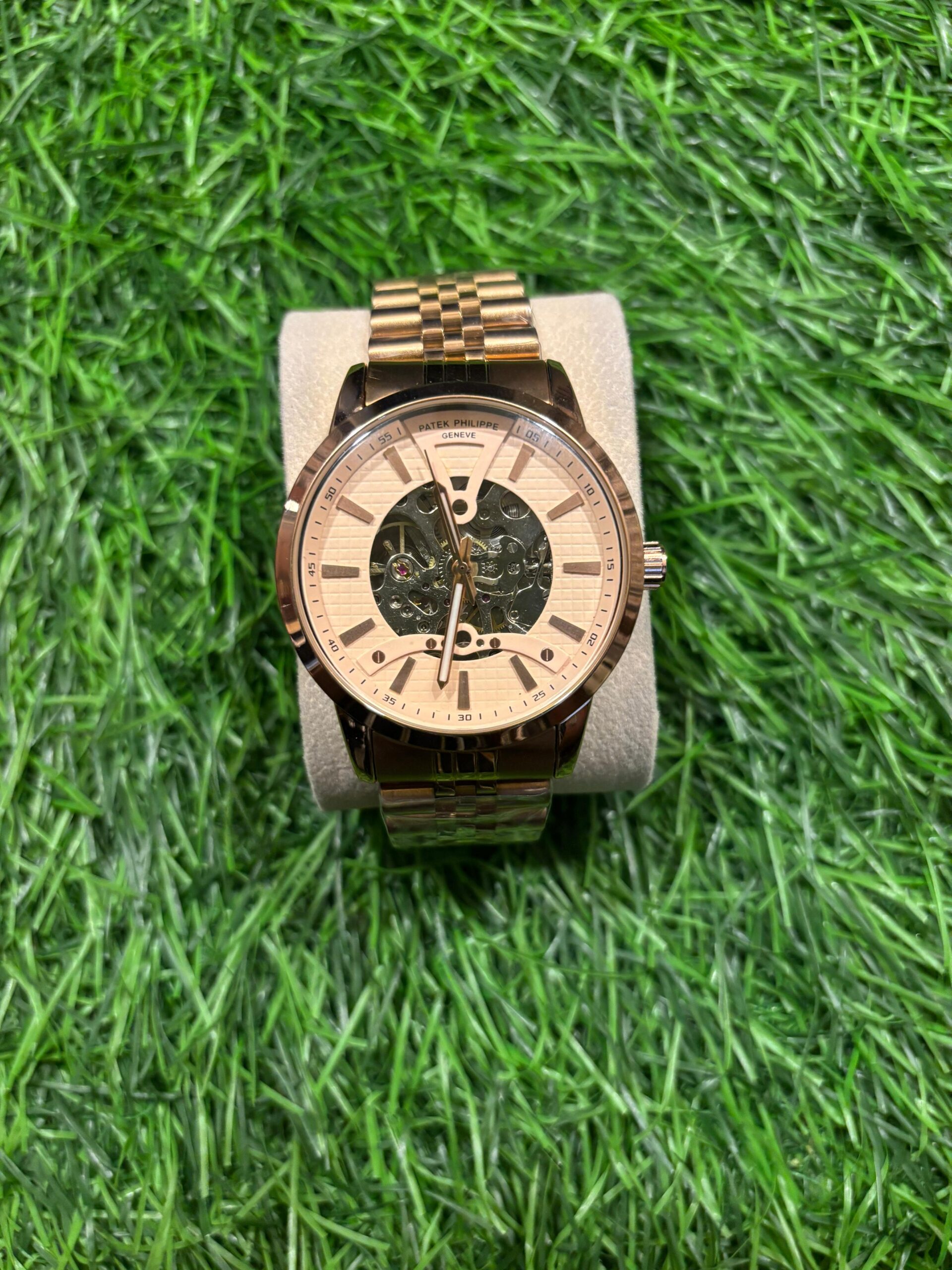 WhatsApp Image 2025-09-25 at 2.45.58 AM P🔥tek Ph🔥lippe automatic Rose Gold chain watch - Image 1