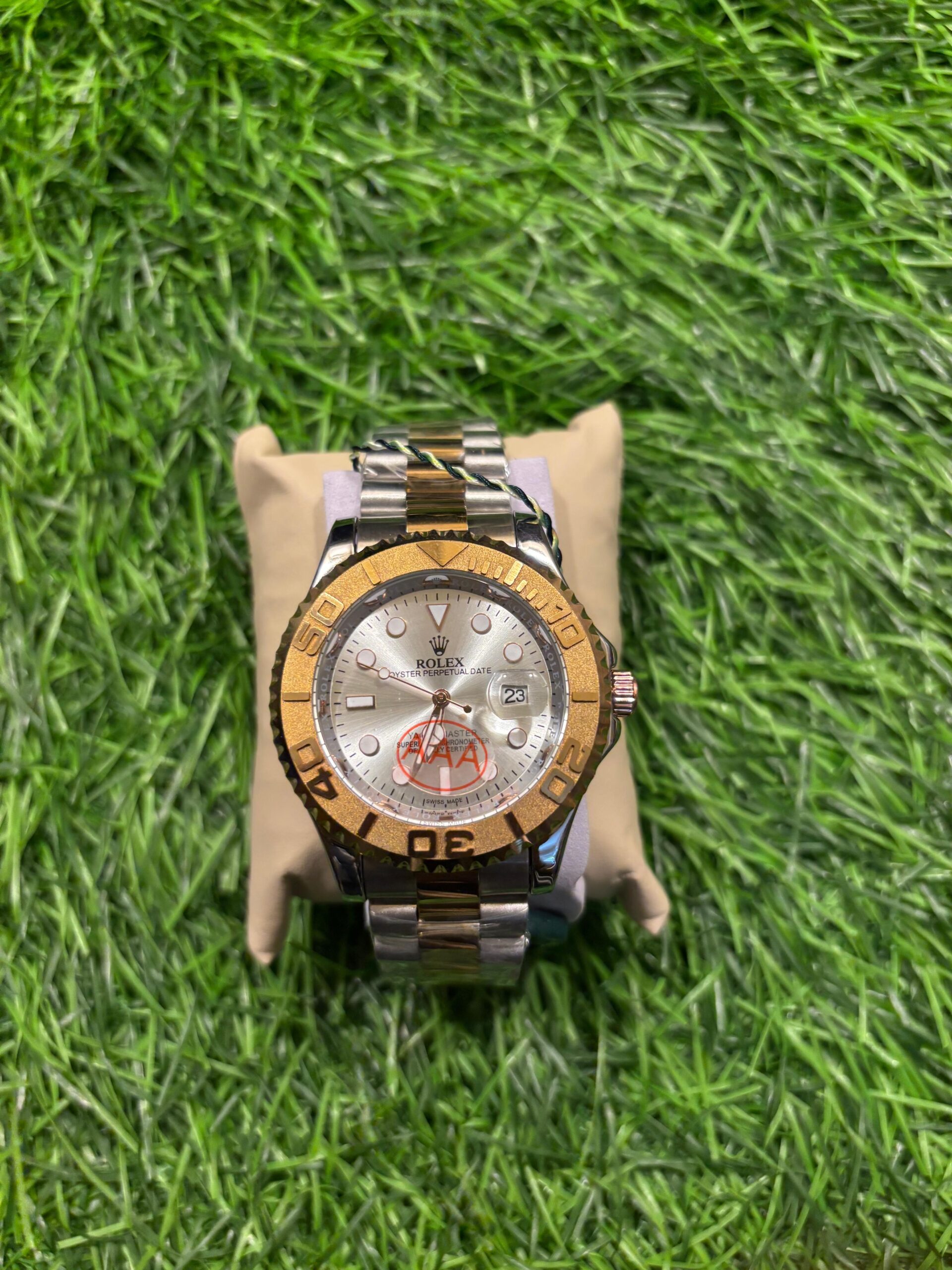 WhatsApp Image 2025-09-26 at 3.24.10 AM R🔥lex Dual Tone Yacht-Master watch - Image 1