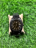 F🔥ssil Automatic Black Stainless Steel strap watch