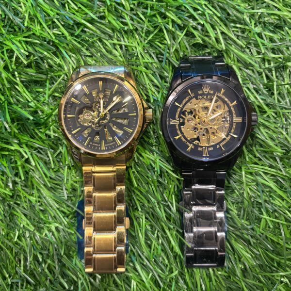 R🔥lex Automatic watch (Gold & Black Colour Available)