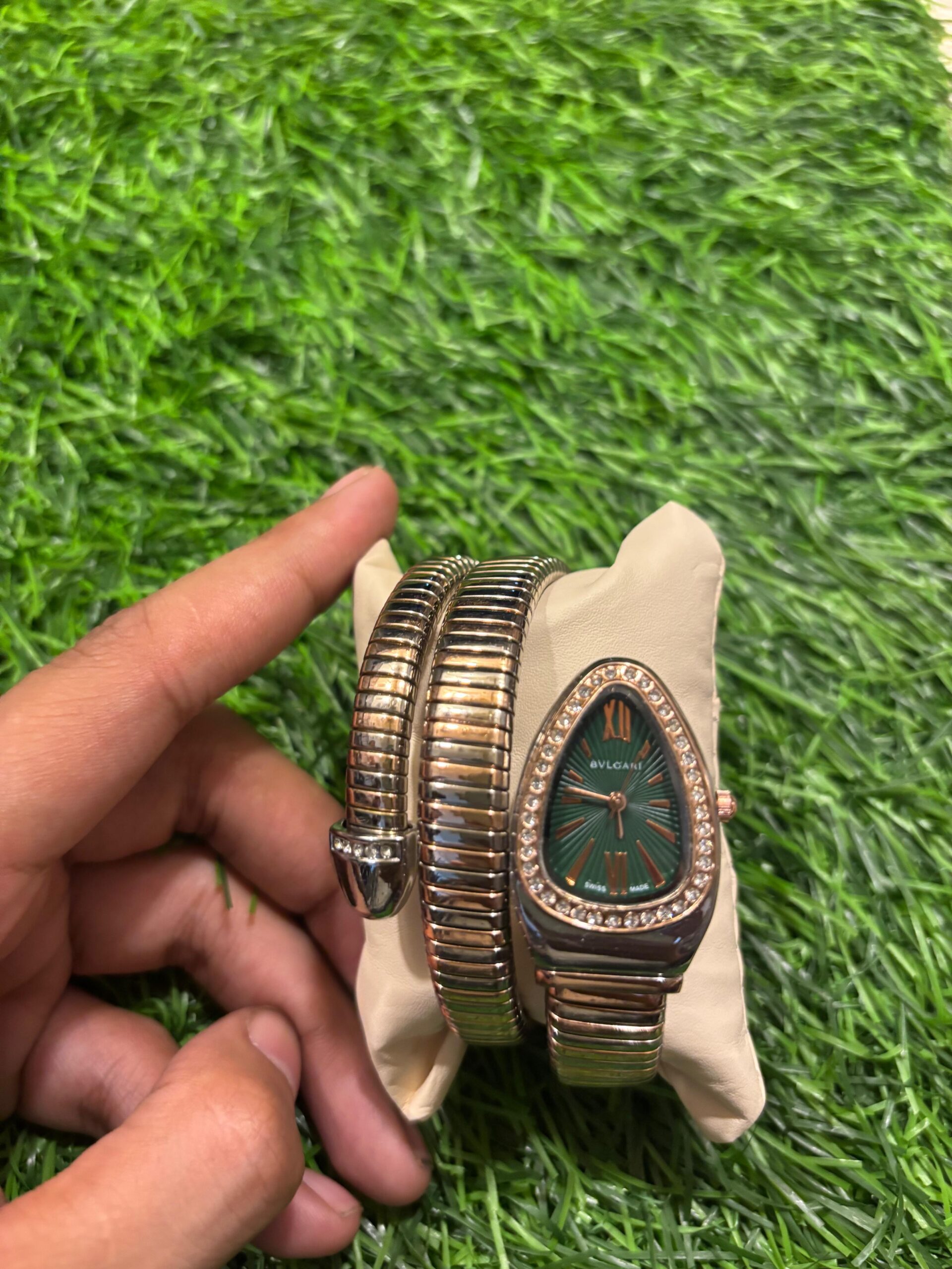 WhatsApp Image 2025-09-27 at 11.23.42 AM (2) B🔥lg🔥ri Serpenti "snake" watch for women - Image 1