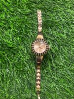 Sw🔥r🔥vski rectangular case Rose Gold Women's watch - Image 2