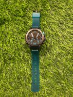 C🔥si🔥 Edifice Teal Silicone Strap sports watch - Image 2