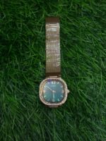 G🔥ess Women's (Gold -tone finish & Green  dial) watch For Women's - Image 3