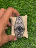 C🔥rtier golden stone watch for women