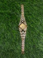 C🔥rtier golden Gold stone watch for women - Image 2