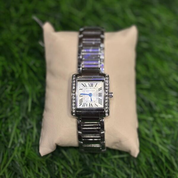 C🔥rtier unisex Silver watch