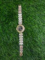 D🔥or luxurious  black dial stone watch for women - Image 2