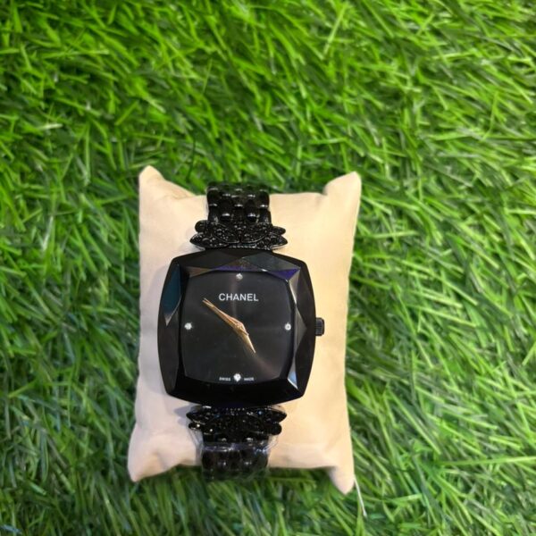 Ch🔥nel Première Full Glossy Black Women's watch