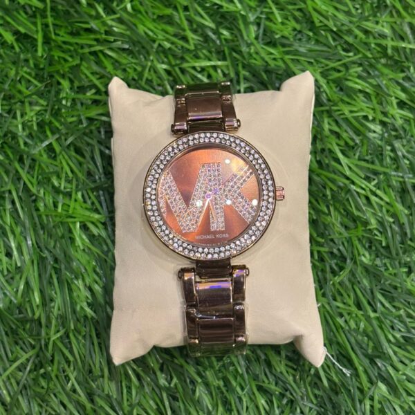 M🔥ch🔥el K🔥rs Copper Tone watch for women's