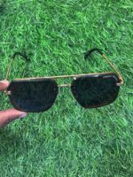 C🔥hrome H🔥earts aviator-style Sunglass For Men