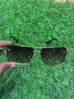 C🔥rtier Gold Sunglasses for Men