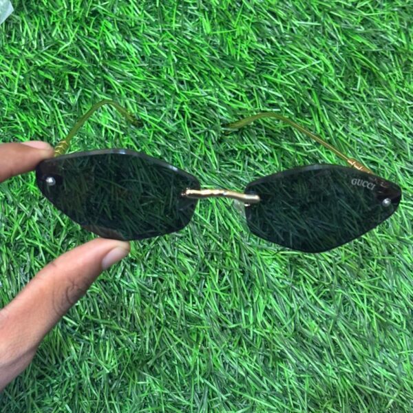 G🔥cci Rimless Cat-Eye Sunglass for Women