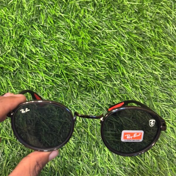 R🔥y-B🔥n Ferrari Edition Round Shades For Men