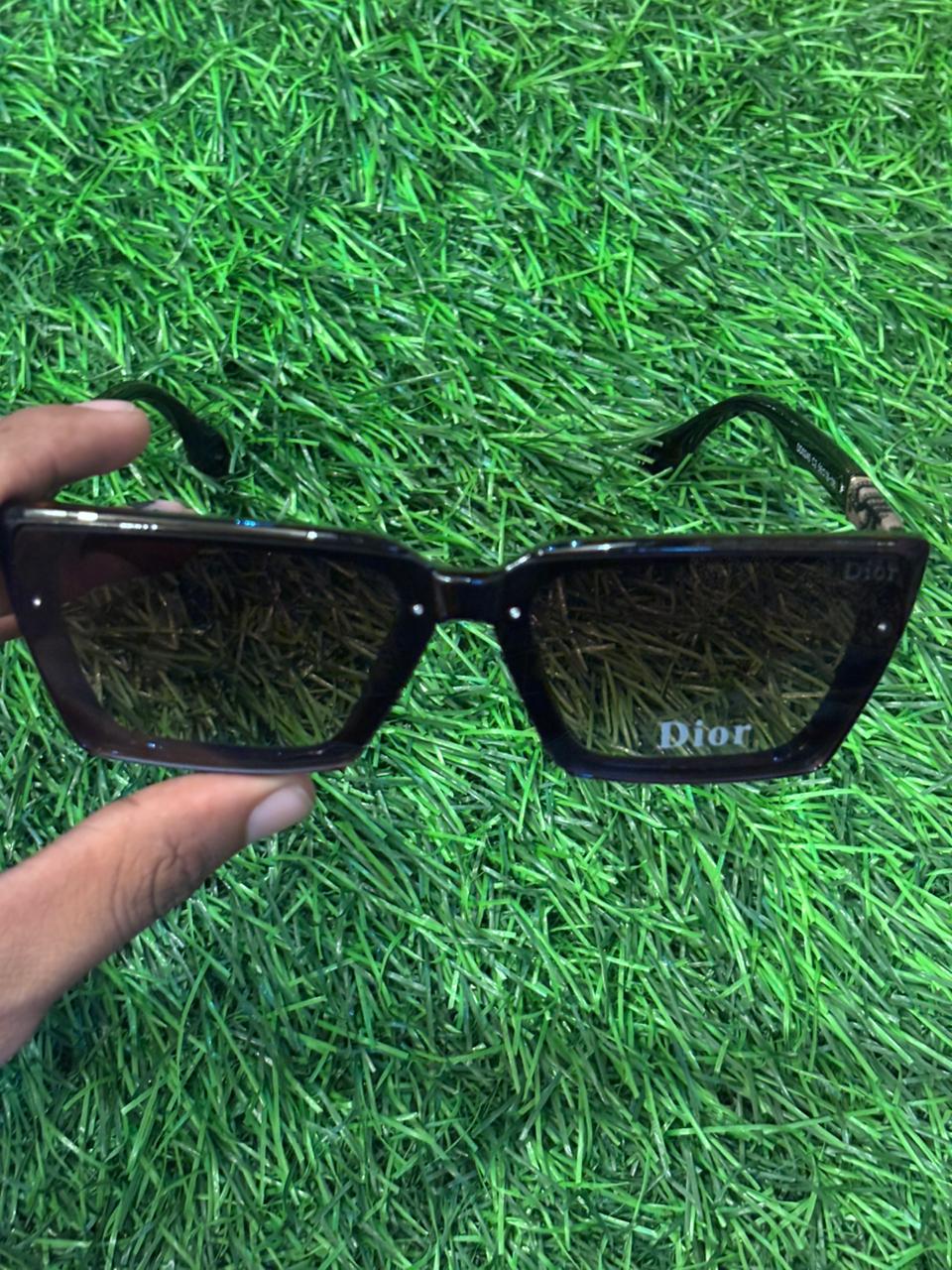 WhatsApp Image 2025-10-07 at 1.01.43 AM (1) D🔥or square-frame Black Sunglasses for Men - Image 1