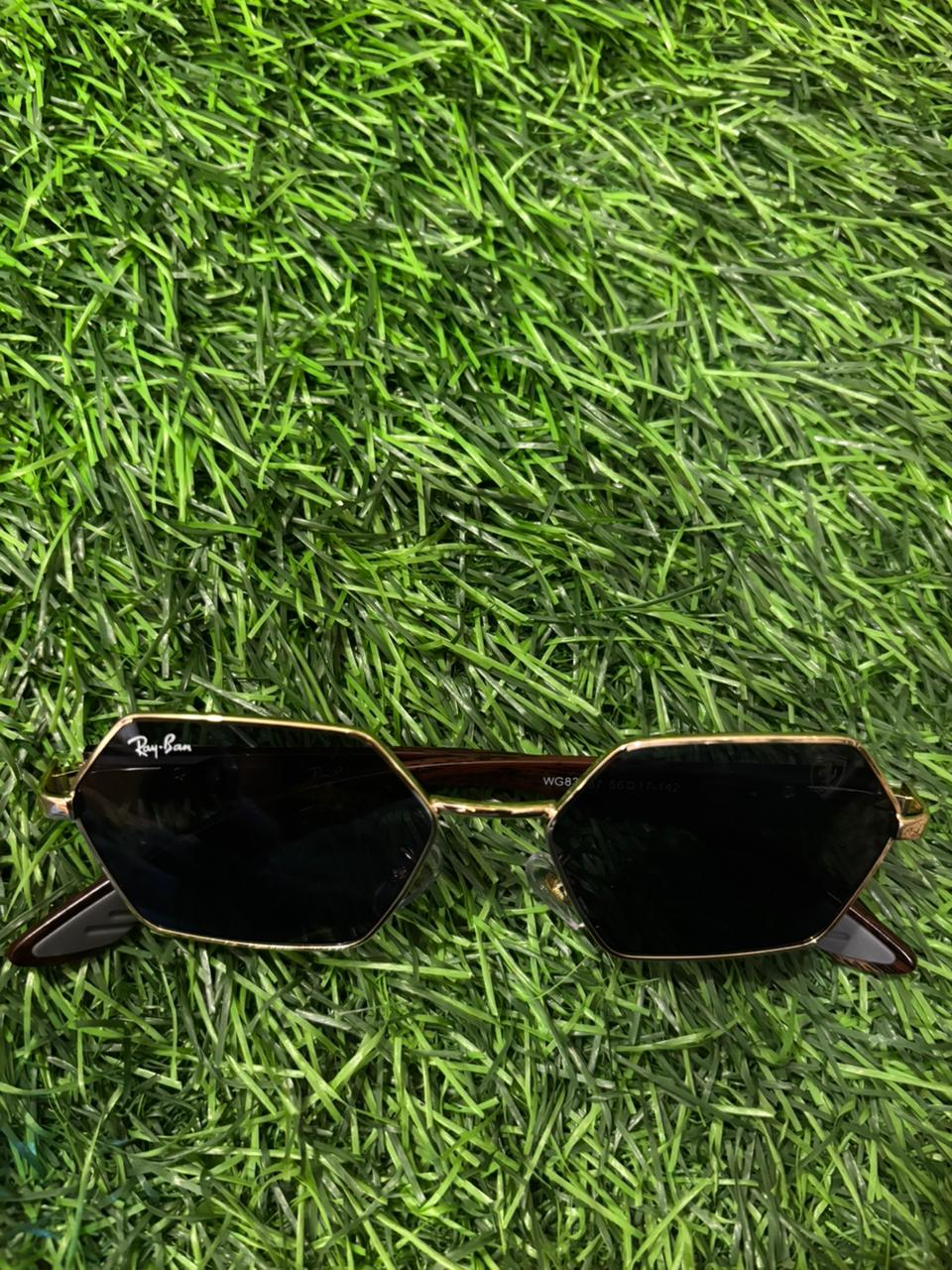 WhatsApp Image 2025-10-07 at 1.06.27 AM (1) R🔥y-B🔥n Ferrari Edition hexagonal frame Sunglasses For Men - Image 1