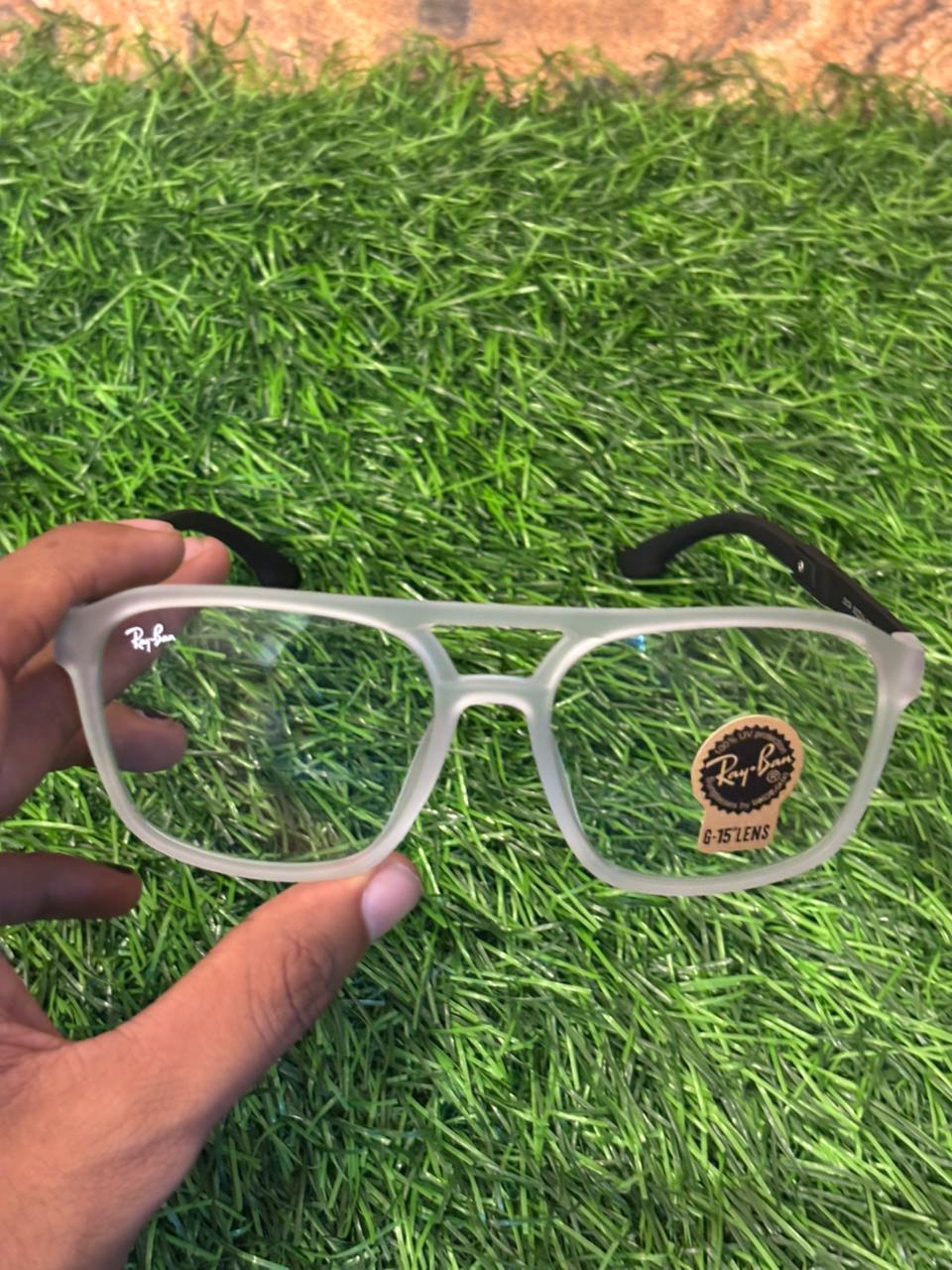 WhatsApp Image 2025-10-07 at 12.58.38 AM (1) R🔥y-B🔥n Transparent Glasses For Men - Image 1