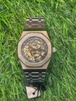 A🔥dem🔥rs Pig🔥et Royal Oak oak Silver automatic chain collection for men's (japan machine)