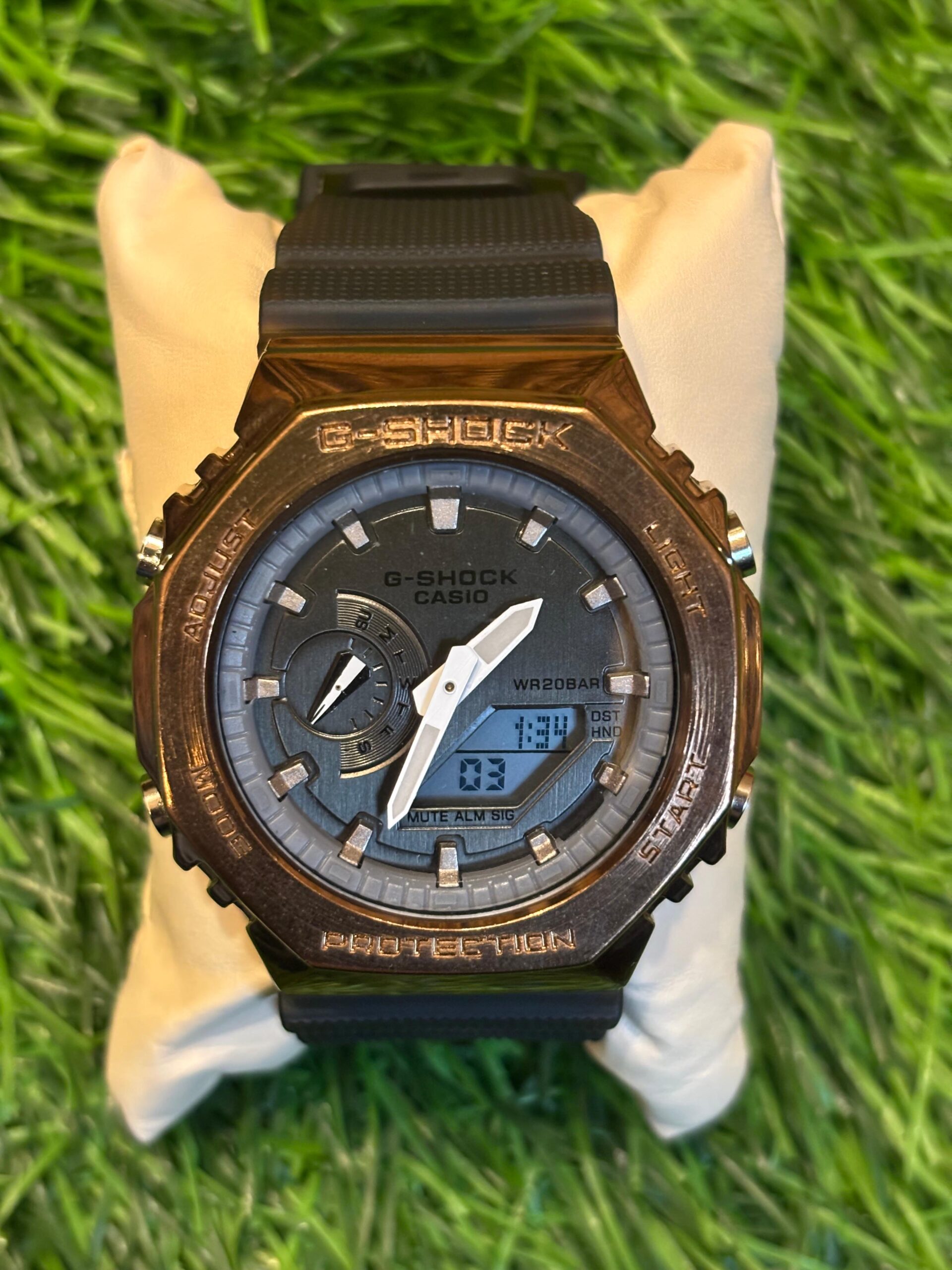 WhatsApp Image 2025-10-08 at 1.07.56 AM C🔥si🔥 G-Sh🔥ck CasiOak copper-tone colour sports watch for men - Image 1