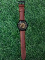 F🔥ssil brown belt automatic watch for men - Image 2