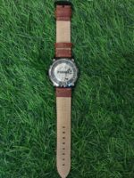 F🔥ssil brown belt automatic watch for men - Image 5