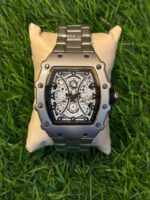 Rich🔥rd Mi🔥lie Silver Chain watch for men