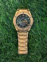 H🔥bl🔥t Big Bang Golden chain watch for men - Image 5