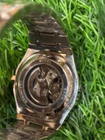 A🔥dem🔥rs Pig🔥et Royal Oak dual tone chain watch for men - Image 5